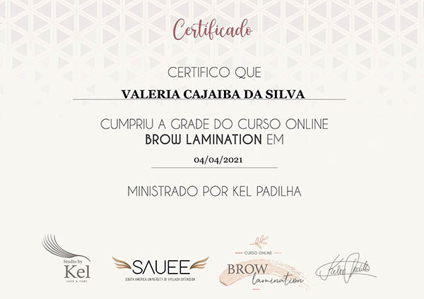 Certificado Valéria Cajaiba 11