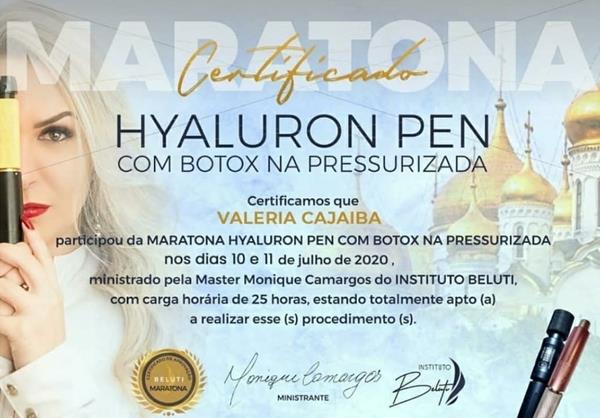 Certificado Valéria Cajaiba 6