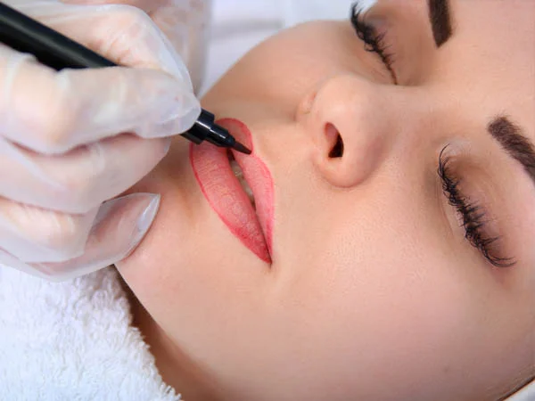 Micropigmentação Labial - procedimento